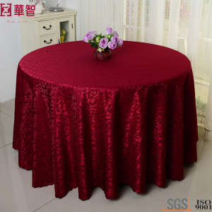 Cheap Jacquard Round Table Cloth